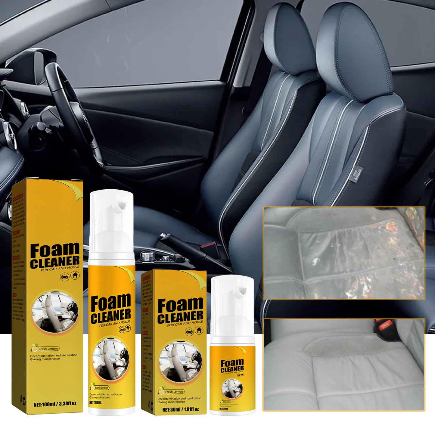 ⏰All-Purpose Rinse-Free Cleaning Spray