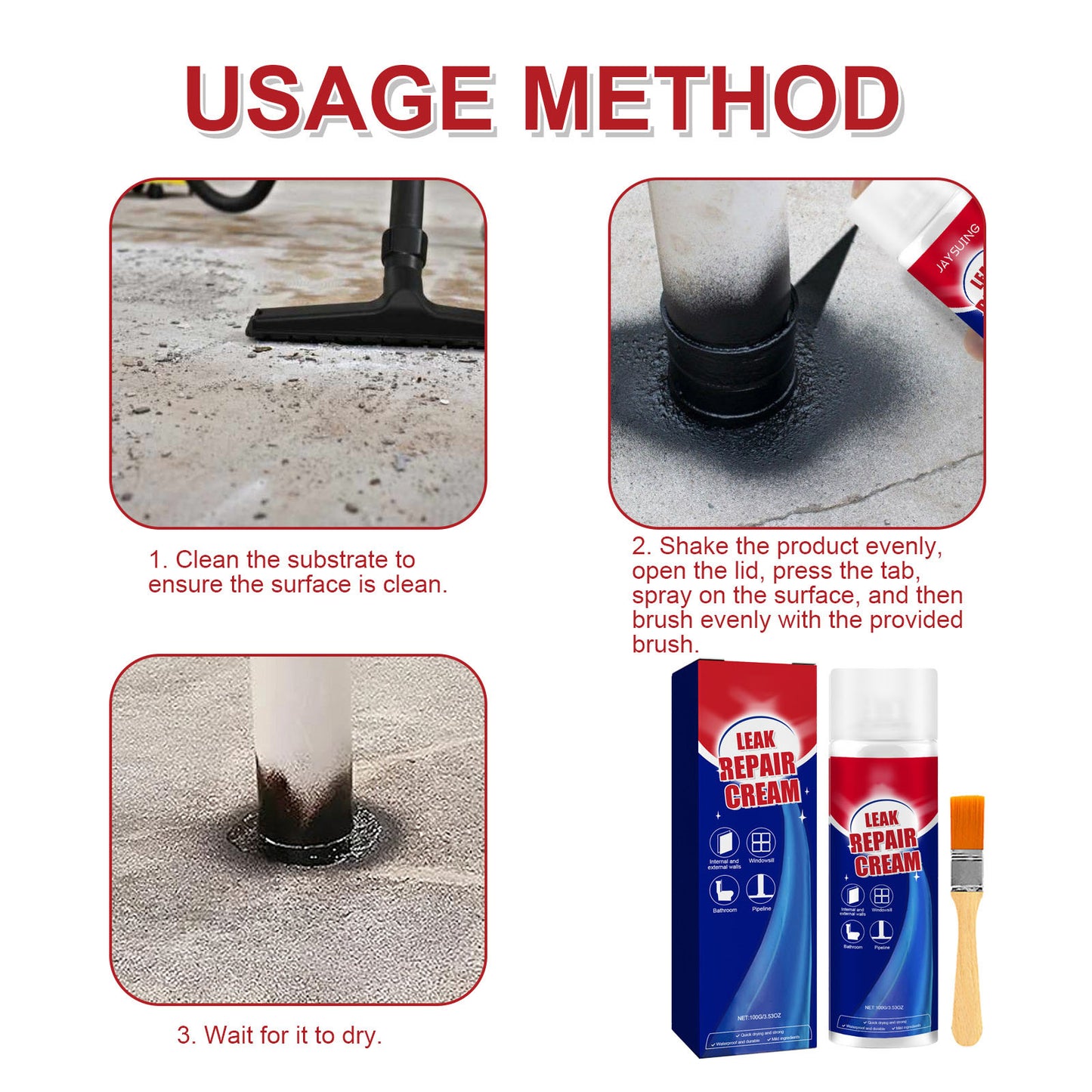 💥Leak Repair Waterproof Sealant Spray