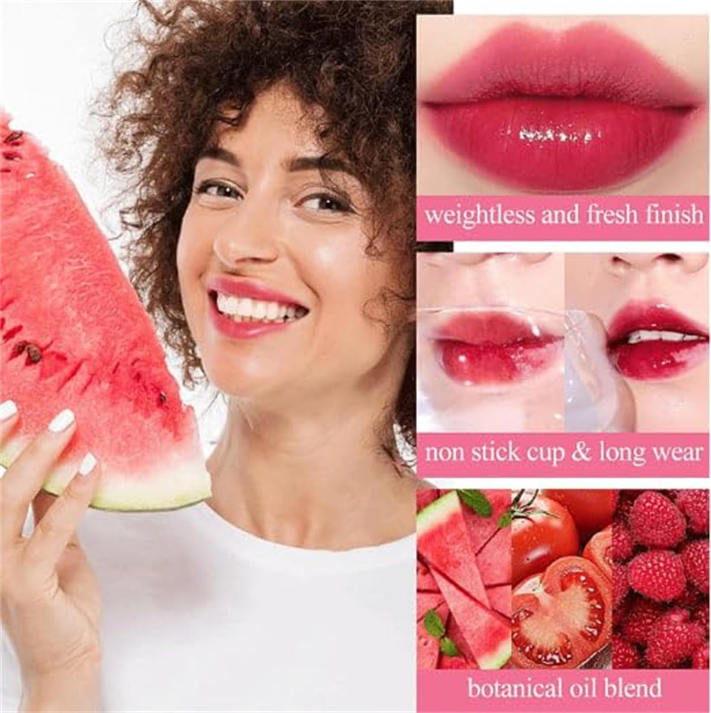 💄Moisturizing long-lasting lipstick 🍓🍎without stickiness, quick-drying lip gloss
