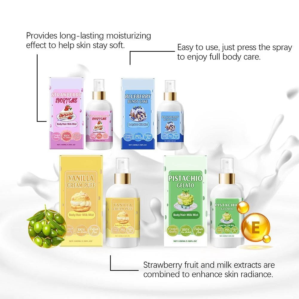 🥛Body Milk Mist🌺Long-lasting Fragrance