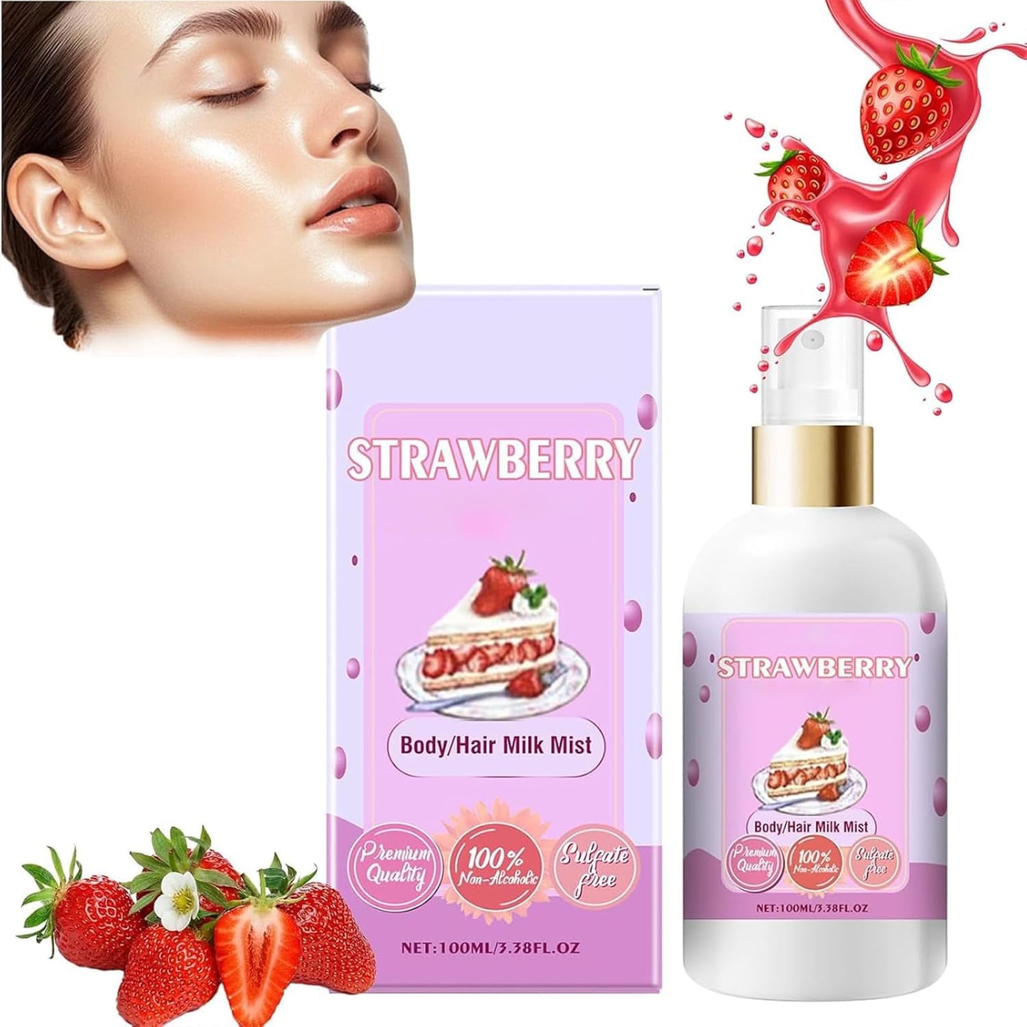 🥛Body Milk Mist🌺Long-lasting Fragrance