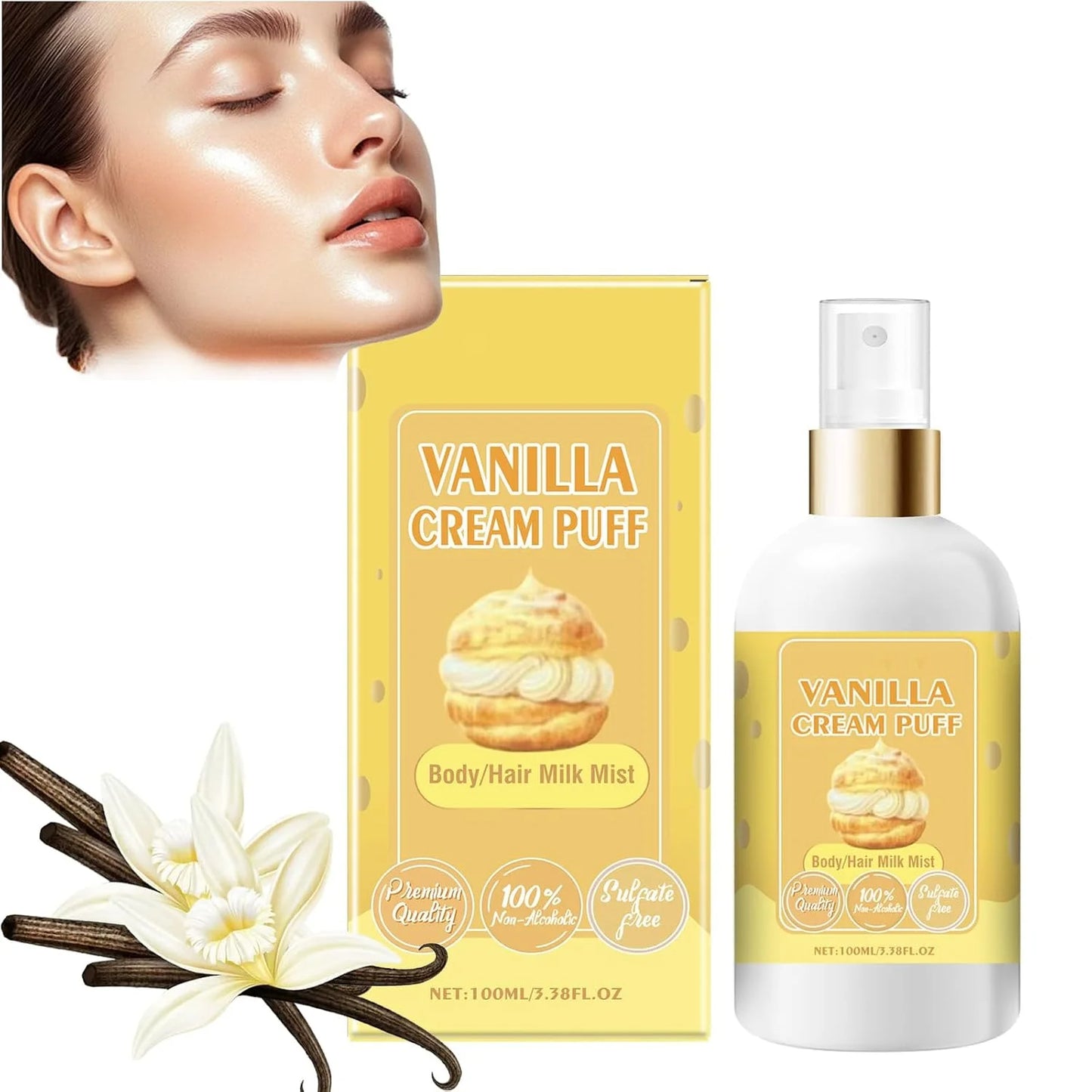 🥛Body Milk Mist🌺Long-lasting Fragrance