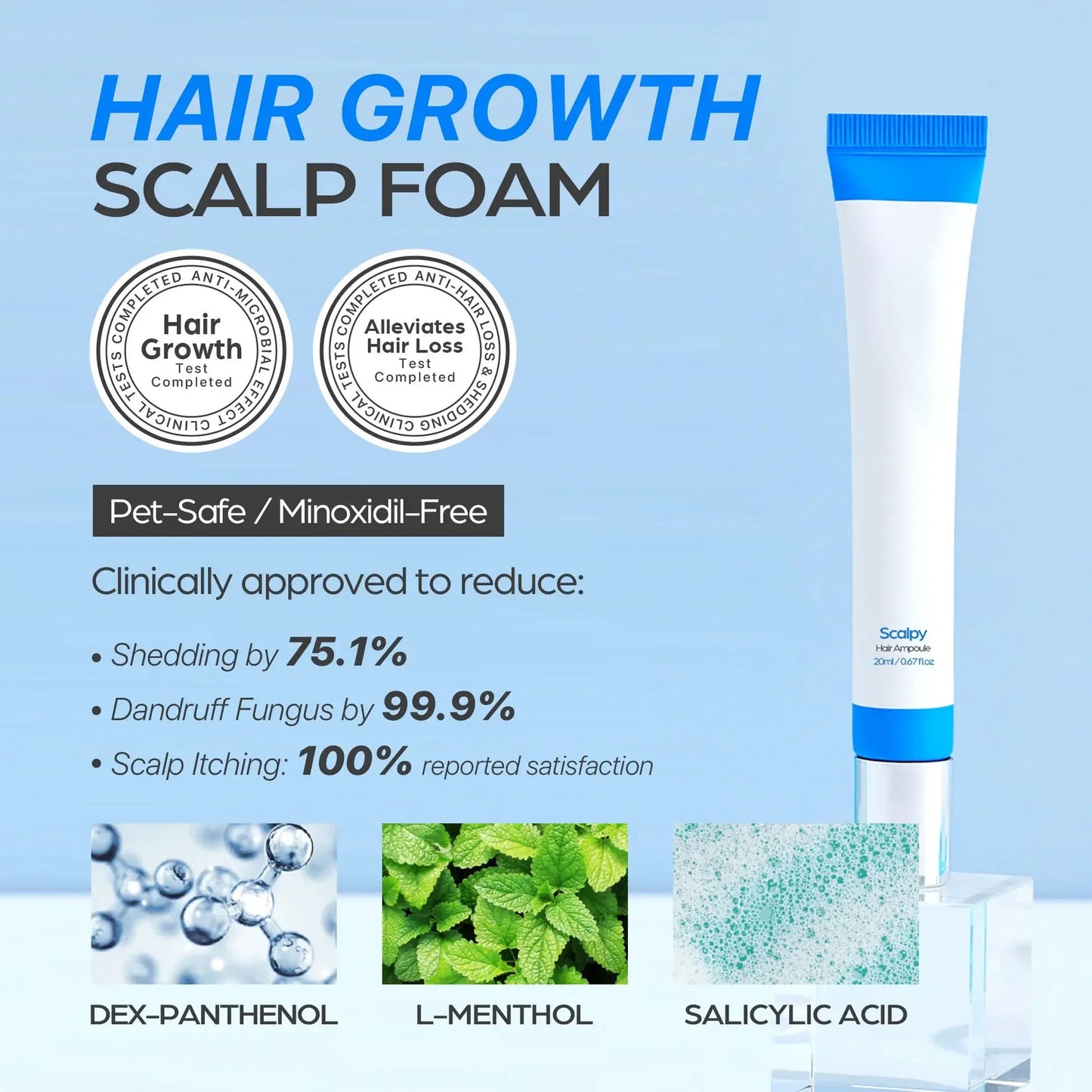 Scalpy Hair Serum | Scalp Health & Hair Growth 20ml