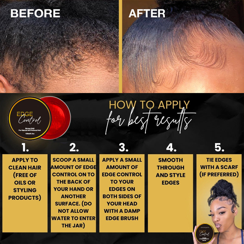 Edge Control Strong Hair Wax