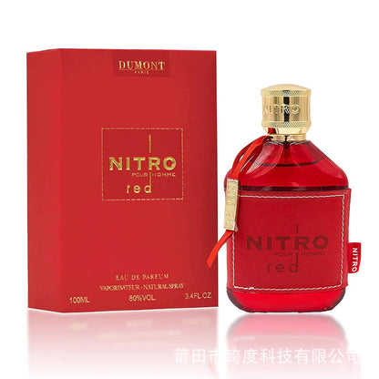 🔥Dumont Nitro Red For Men 3.4 Oz Eau De Parfum Spray