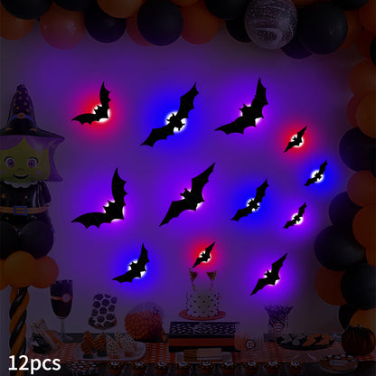 3D Bat Light Design LED Decorations🦇🎃