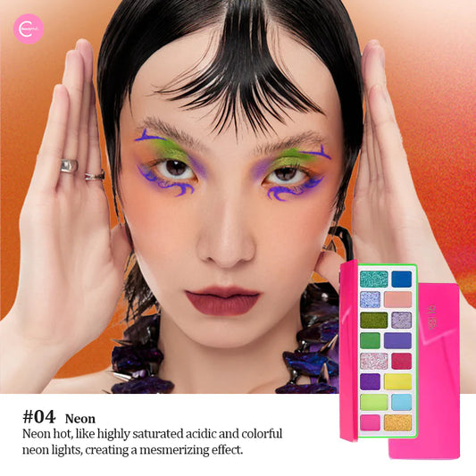 16-Color Natural Star Eye Shadow Palette🎨