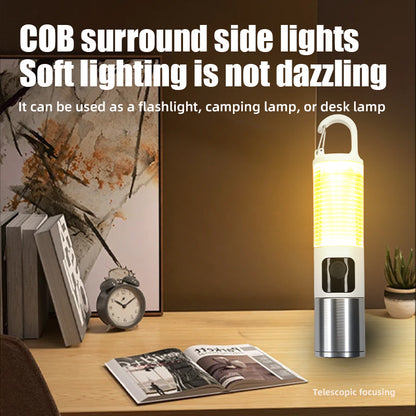 SKYFIRE LED Rechargeable Flashlight with Ambient Light