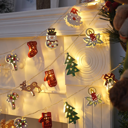 3M Christmas LED Decorative Light with Iron Design