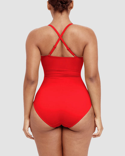 Smart Sculpt U-Ring Cut Out Shaping Swimsuit👙