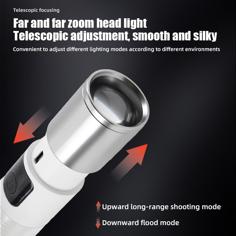 SKYFIRE LED Rechargeable Flashlight with Ambient Light