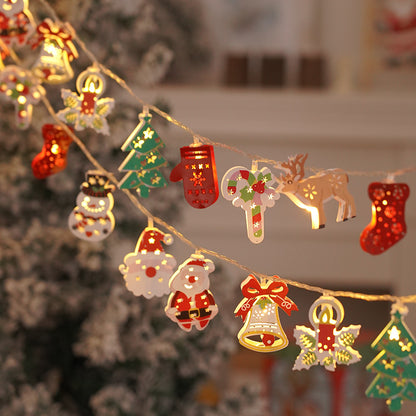 3M Christmas LED Decorative Light with Iron Design