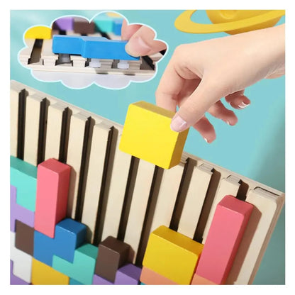 Wooden Stacking Game - Promotes Logic🧠