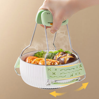 🔥🖐🏻Crocodile Shaped Heat-Resistant Bowl Clips