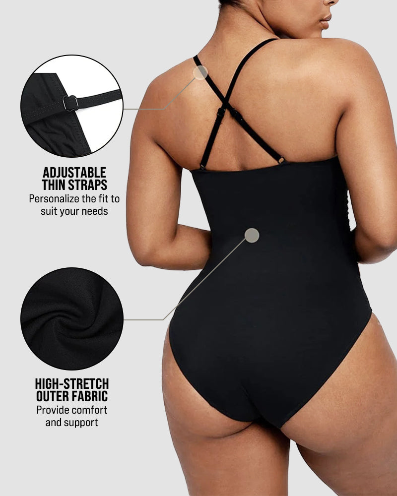 Smart Sculpt U-Ring Cut Out Shaping Swimsuit👙