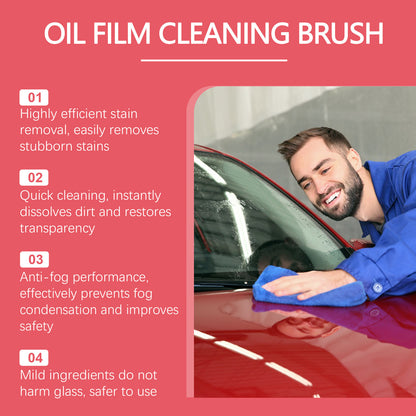 🔥 2025 Upgraded Automotive Oil Film Cleaning Brush