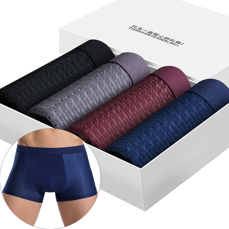 🔥Buy 2 Get 1 Free✨BAMBOO FIBRE BOXER SHORTS - FOR ALL-DAY COMFORT