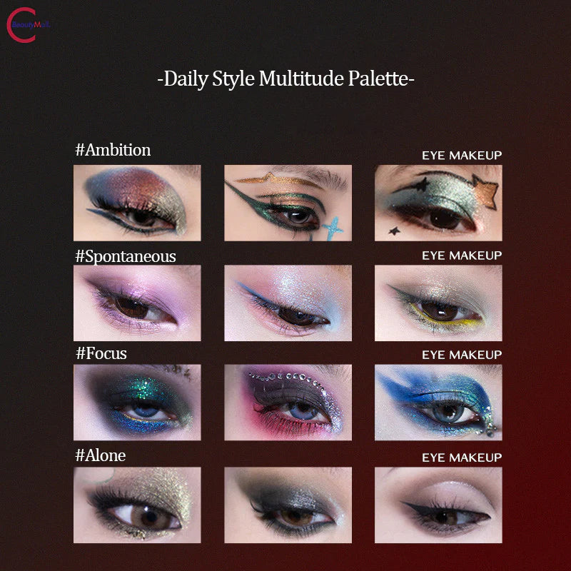 16-Color Natural Star Eye Shadow Palette🎨