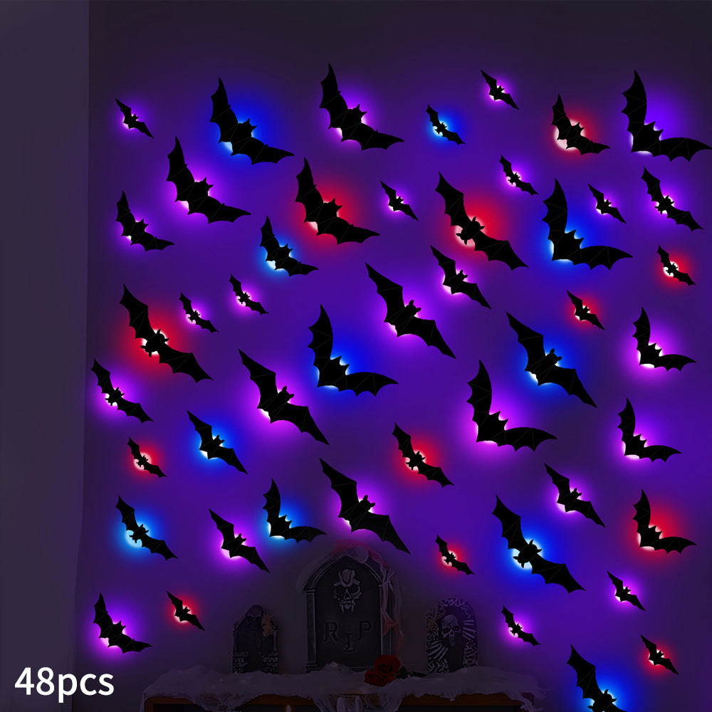 3D Bat Light Design LED Decorations🦇🎃