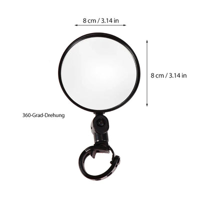 Safe 360° Rearview Mirror for Cyclists🚲