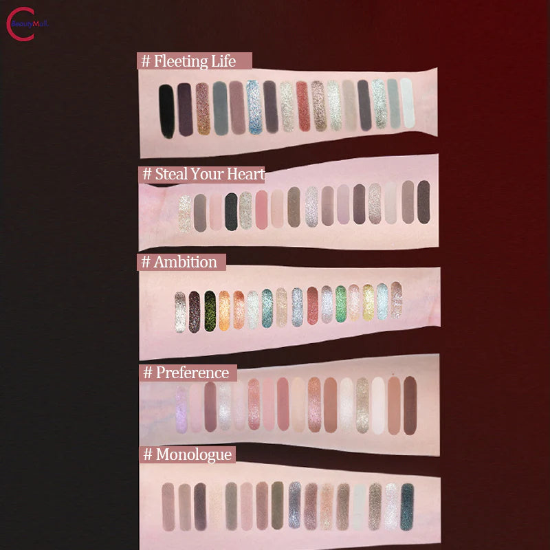 16-Color Natural Star Eye Shadow Palette🎨