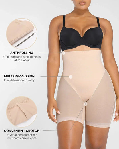 Mesh Smooth Butt-Lifting Shorts ✨