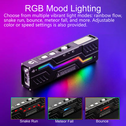 Lumintop Moonbox 3.0 Dual Laser+UV Flashlight🔦