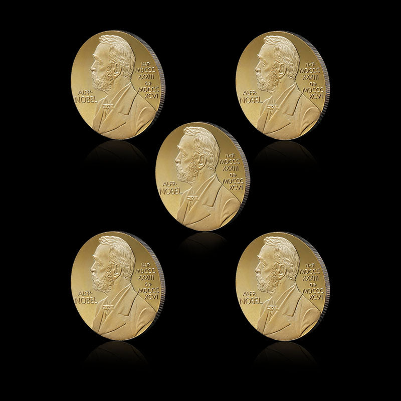 Alfred Bernhard Nobel Cold Coin