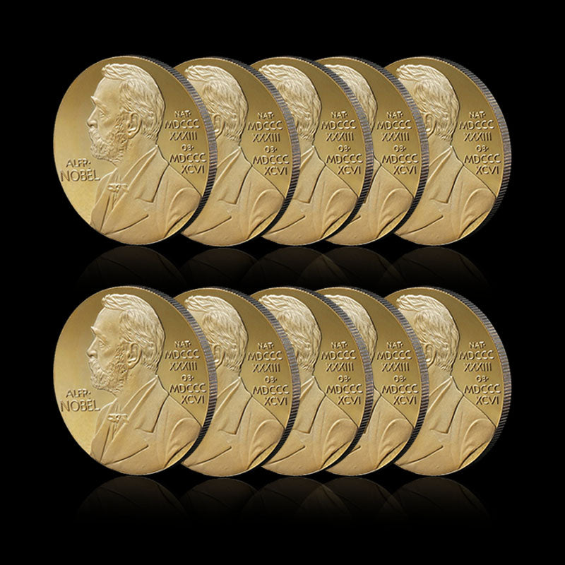 Alfred Bernhard Nobel Cold Coin