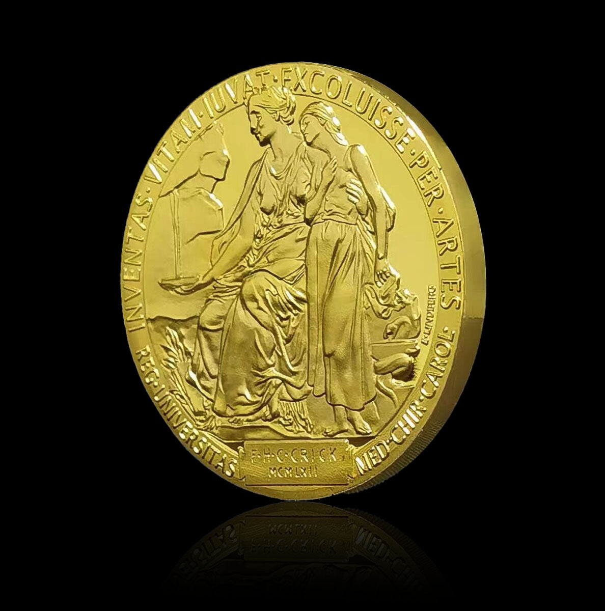 Alfred Bernhard Nobel Cold Coin