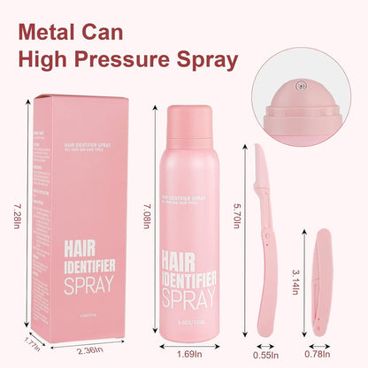 🌸🌸 Dermaplaning & Face Shaving – Hair Identifier Spray for Women's Facial Hair Removal 💖💆‍♀️