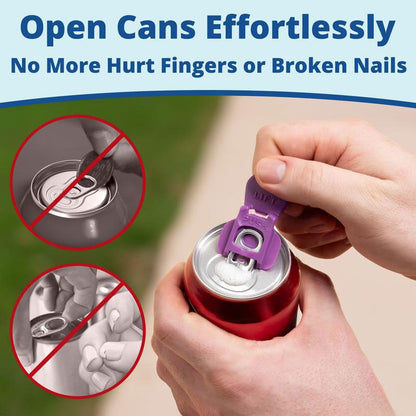 🔥 6 PCS Easy Tab Opener & Drink Protector