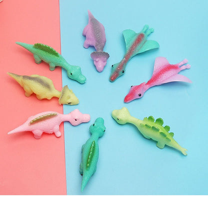 🌲EARLY CHRISTMAS SALE🦖🎁Slingshot Dinosaur Finger Toys💚🧡