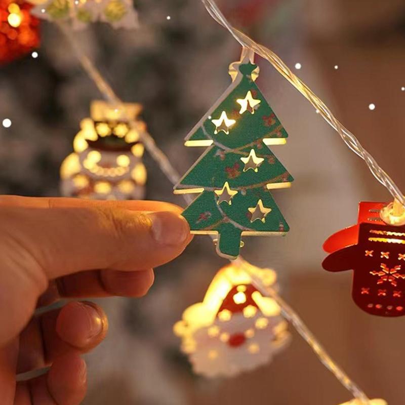 3M Christmas LED Decorative Light with Iron Design
