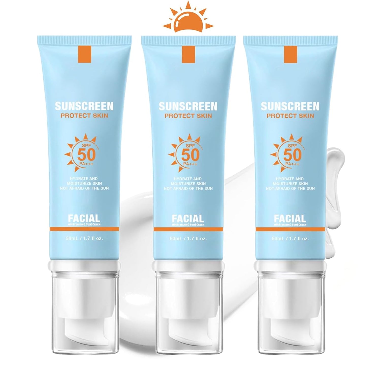 🔥LAST DAY 49% OFF -🌞SPF 50 PA+++ moisturizing and nourishing sunscreen, no whitening