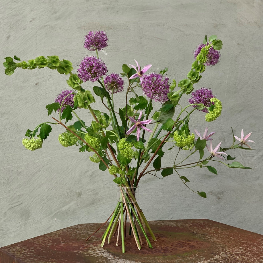 Spiral Ikebana Stem Holder