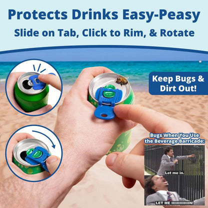 🔥 6 PCS Easy Tab Opener & Drink Protector