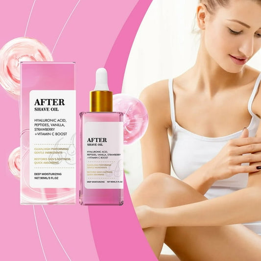 🔥Limited Time Discount-49% Off🔥🍓Strawberry After Shave Oil – Soothing, Hydrating & Gentle for Smooth Skin (90ml)🔥