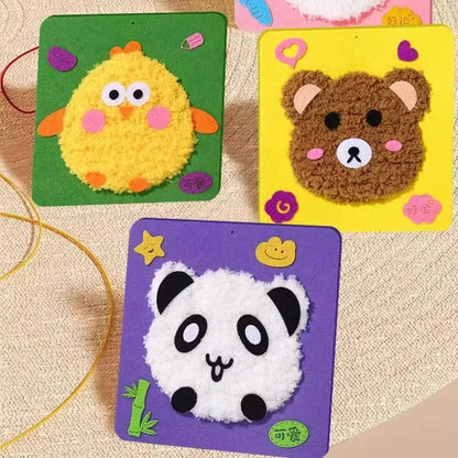 DIY Embroidery Doll Set