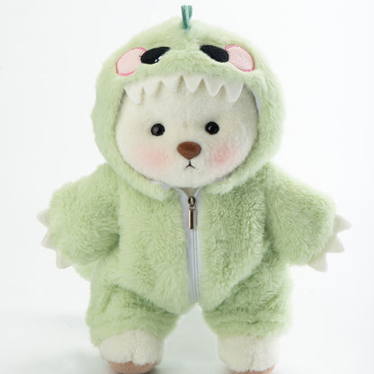 30cm Bear Doll Dinosaur Onesie