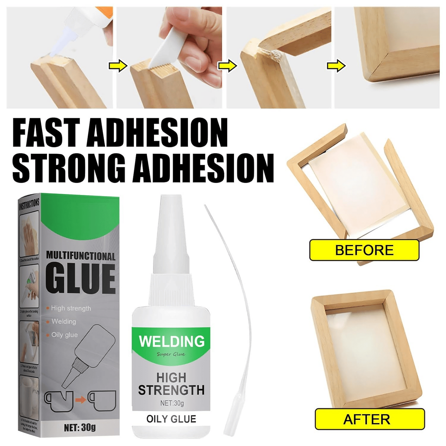 🔥LAST DAY ONLY 49% OFF🛠️Welding High-Strength Oily Glue💪