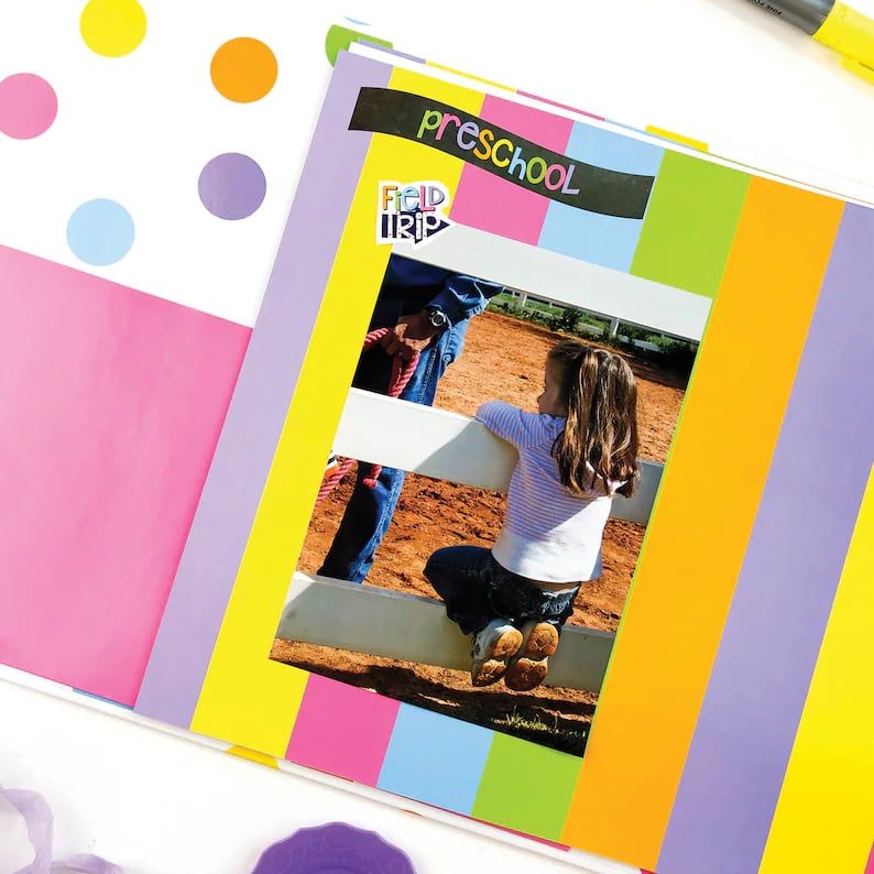 🎉🎈Children's Day Special: 📚Easiest School Days Memory Album
