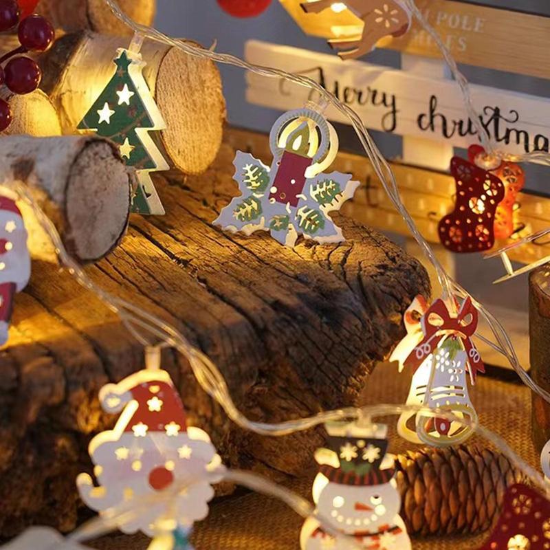 3M Christmas LED Decorative Light with Iron Design