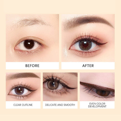 🔥Last Day 🤎🖤24HR Waterproof Eyeliner🖊-- High Color Rendering