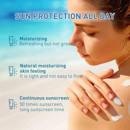 🔥LAST DAY 49% OFF -🌞SPF 50 PA+++ moisturizing and nourishing sunscreen, no whitening