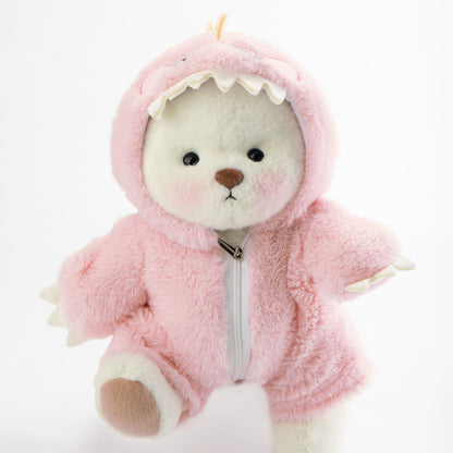 30cm Bear Doll Dinosaur Onesie