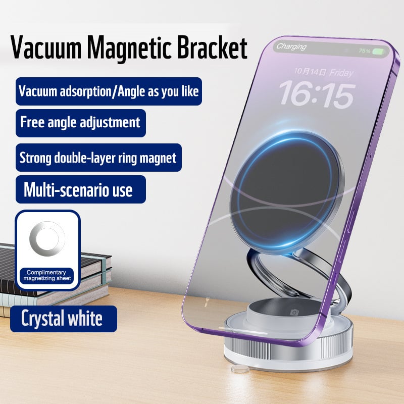 🔥Summer Clearance 49% OFF🔥 - 360° Adjustable Vacuum Magnetic Phone Holder for Car🚗