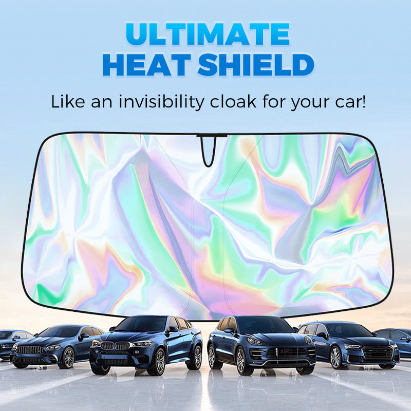 🌈 Laser Car Windshield Sunshade
