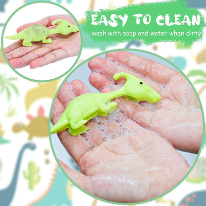 🌲EARLY CHRISTMAS SALE🦖🎁Slingshot Dinosaur Finger Toys💚🧡