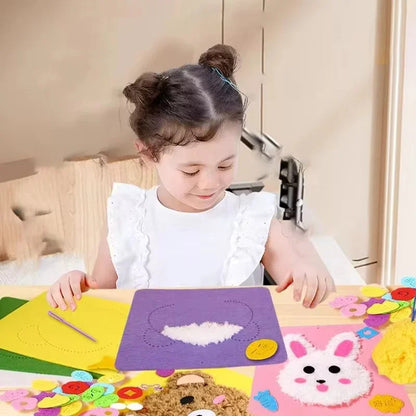 DIY Embroidery Doll Set
